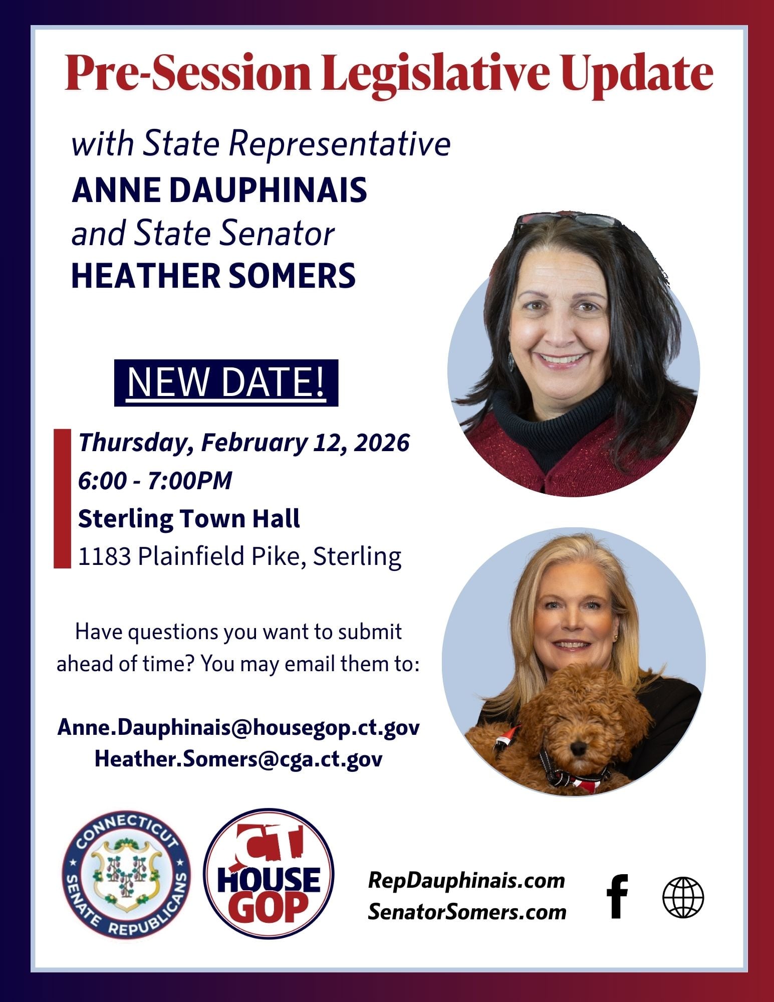 Sterling Legislative Update: With State Representative Anne Dauphinais and State Senator Heather Somers